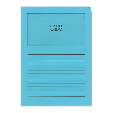 ELCO Cartella di organiz. Ordo A4 29489.31 classico, blu 100 pezzi