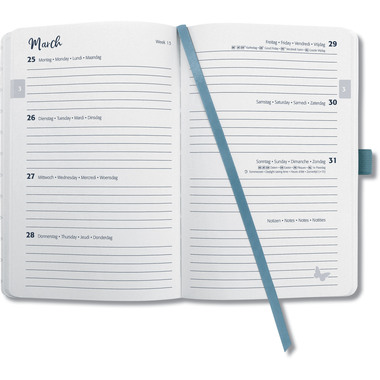 JOLIE Agenda Feel 2026 J6400 1W/2S powder blue ML A6