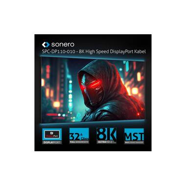 sonero Kabel 8K DisplayPort - DisplayPort, 3 m
