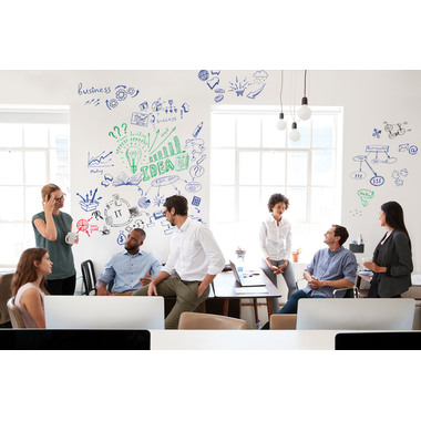 LEGAMASTER Whiteboard 101x150cm 7-106201 Wrap-UP Kunststoff / PVC frei