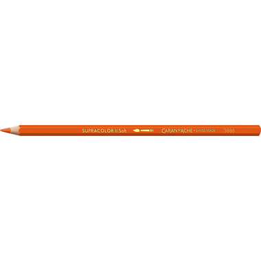 CARAN D'ACHE Crayon coul. Supracolor 3,8mm 3888.050 rouge orange