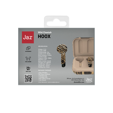 Wireless earbuds with charging case | JAZ