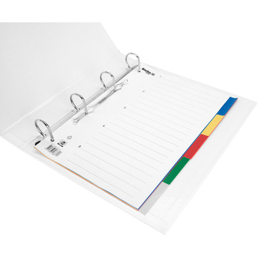 BIELLA Register PP A4 46340500U farbig 5-teilig