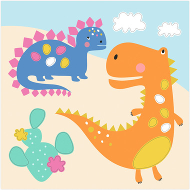 URSUS Bastelfilz Set 8800001F Happy Friends