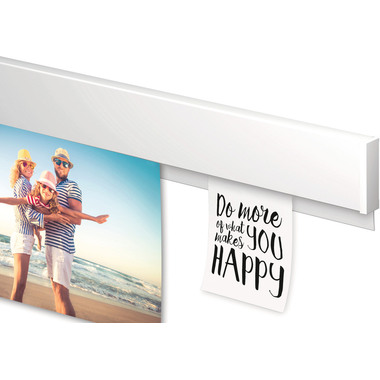 MAUL Bornier MAULgrip 100cm 6245802 blanc, Alu
