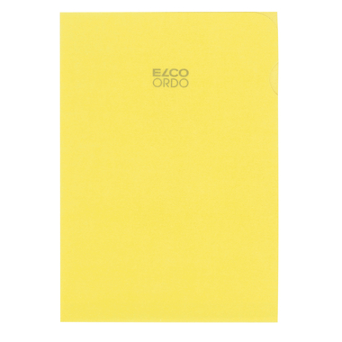 ELCO Sichtmappe Ordo A4 29490.74 transparent, gelb 100 Stück