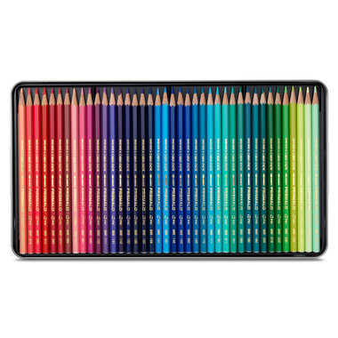 CARAN D'ACHE Farbstifte Prismalo 3mm 999.380 ass. in Metallsch. 80 Stück