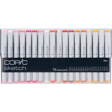 COPIC Marker Sketch 21075162 Set C, 72 pcs.