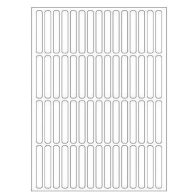 HERMA Etiketten 5×35mm 2300 weiss 1920 Stück