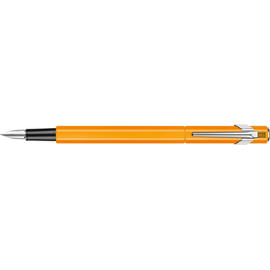 CARAN D'ACHE Penna stilografica 849 M 840.030 arancione fluo, laccato