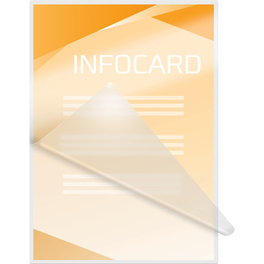 GBC Laminiertasche A6 3740442 glanz, 125my 100 Stk