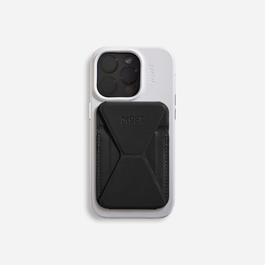 MOFT Snap-on Phone Stand & Wallet Black