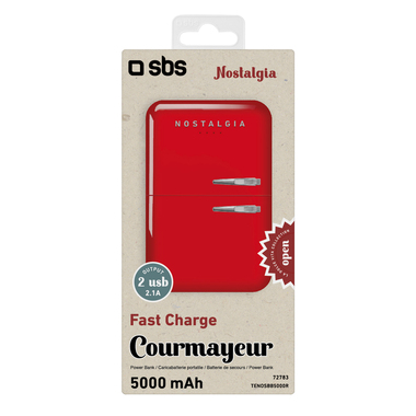 Quick charge power bank with dual USB output