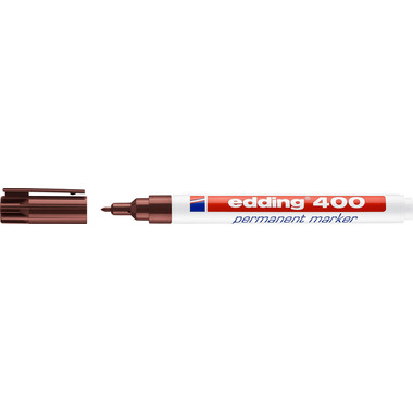 EDDING Permanent Marker 400 1mm 400-7 braun