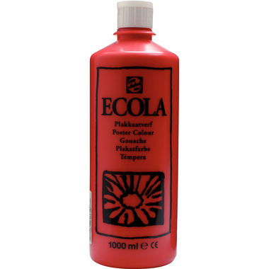 TALENS Plakatfarbe 1000ml 09713340 rot