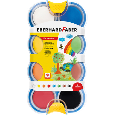 EBERHARD FABER Boîte de couleurs Mini Kids 577009 8 couleurs