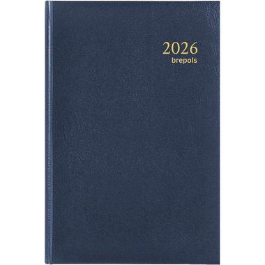 BREPOLS Agenda Saturnus Lima Ku. 2026 0.216.1256 1G/1P blu 13.3x20.8cm