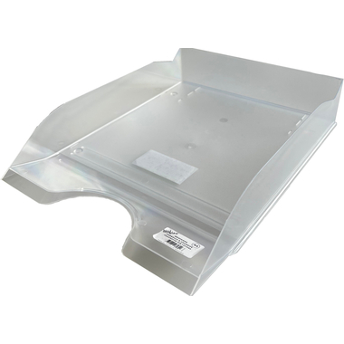 BÜROLINE Corbeille à courrier A4 223036 transparent