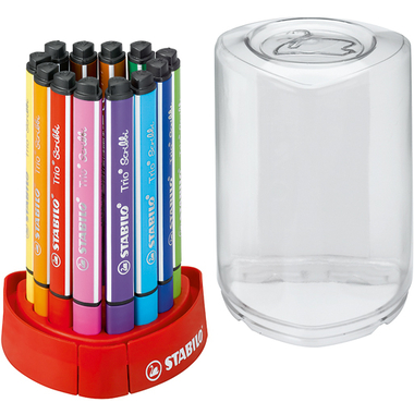 STABILO Trio Scribbi 1.5-2mm 368/12-01 12 colori, set