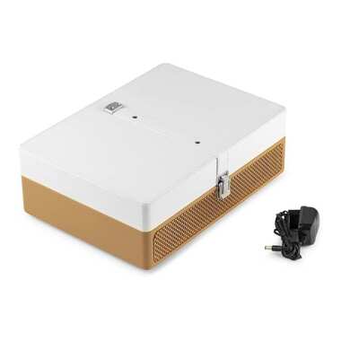 Audizio Tourne-disque Bluetooth RP119G Doré