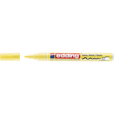 EDDING Paintmarker 751 CREA 1-2mm E-751-135 CR pastell giallo