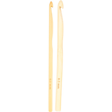 I AM CREATIVE Set di ganci per uncinetto 6201.12 8 & 6 mm 2 pezzi