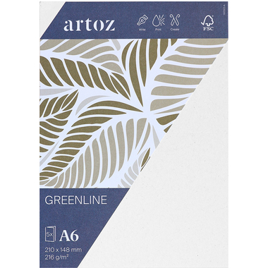 ARTOZ Cartes 1001 A6 19232226-211 216g, birch 5 feuilles