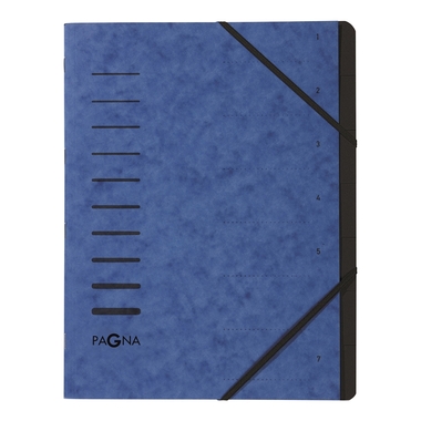 PAGNA Dossier archivio A4 40058-02 blu 7 pezzi