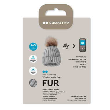 Fur - Winter hat with wireless headphones | SBS