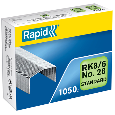 RAPID Agrafes RK8/6 24873600 galvanisé 1050 pièces
