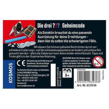 Kosmos Detective Equipment The Three ??? Secret Code