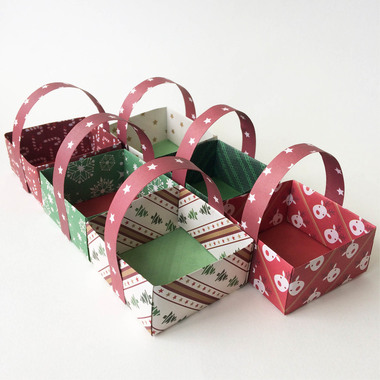 MANDARINE Dépliants Origami 20x20cm 52508O Noël 70g 60 feuilles