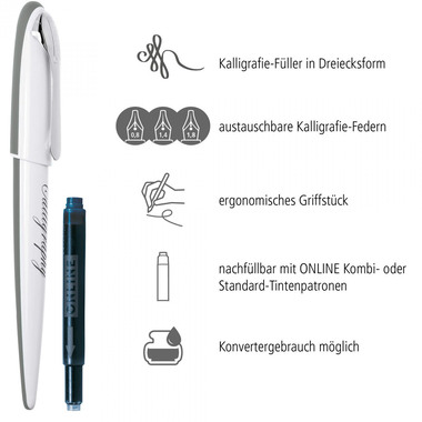 ONLINE Penna stilo. Set Air 10011 white