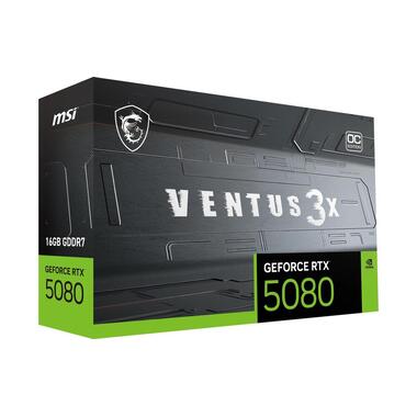 MSI Grafikkarte RTX 5080 Ventus 3X OC 16G