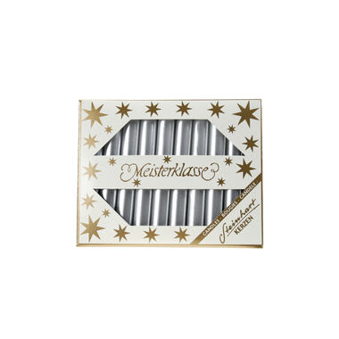 STEINHART Candela albero 95x13mm 02390-03 argento 20 pezzi