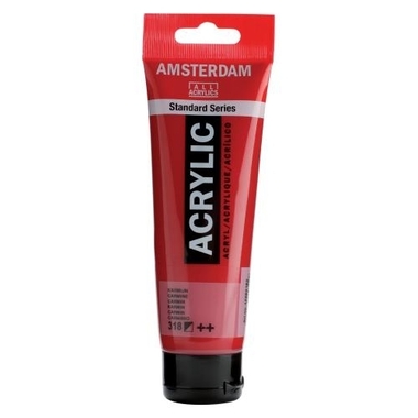 AMSTERDAM Peinture acrylique 120ml 17093182 karmin 318