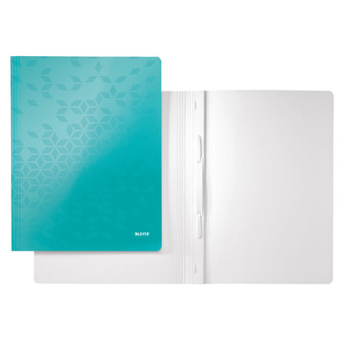 LEITZ Schnellhefter WOW A4 30010051 eisblau