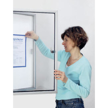 MAGNETOPLAN Vetrina CC 1150x1125x65mm 1214300 Outdoor, magnetico 12x A4
