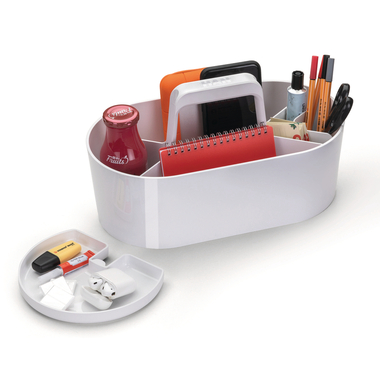 HAN Toolbox LOFT 1200-12 mobil weiss mit 4 Fächern