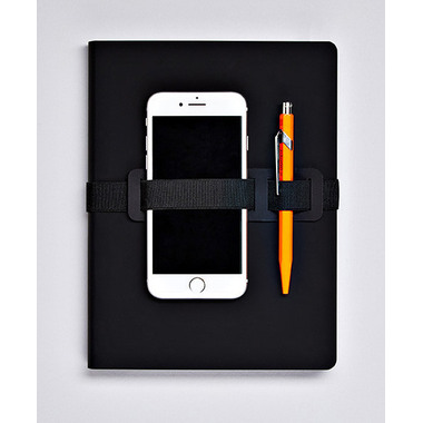 NUUNA Notizbuch Voyager A5 53504 Black,Punkte,176 S.