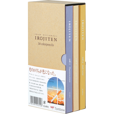 TOMBOW Matita colorata Irojiten CI-RTC-30C scatola, Seascape 30 pz.