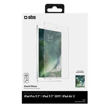 Pellicola in vetro temperato SBS per iPad 9,7"