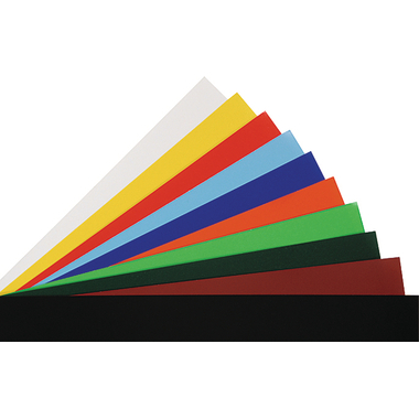 FOLIA Carta lustra 80g 35x50cm 07.7000.2535 colori ass., gommato 50 fogli