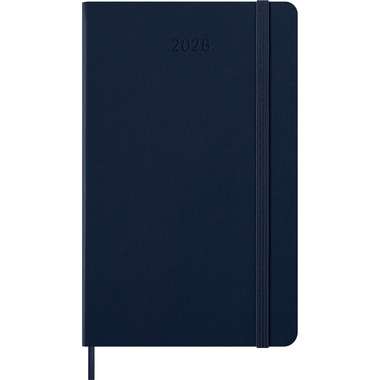 MOLESKINE Agenda Classic Large 2026 DHB2012WN3Y26 1S/1P saphir HC 13x21cm