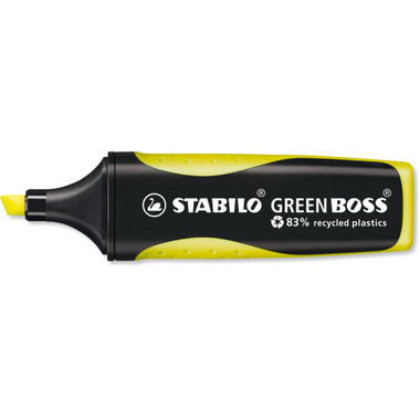 STABILO Textmarker GREEN BOSS 2-5mm 6070/24 giallo