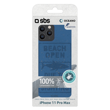 Eco cover morbida e compostabile per iPhone 11 Pro Max
