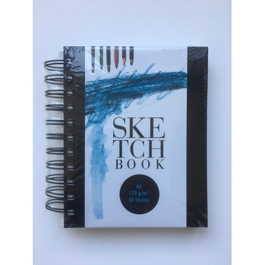 BAM4U.CH Skizzenbuch A6 6679A6 170g, perforiert 48 Blatt