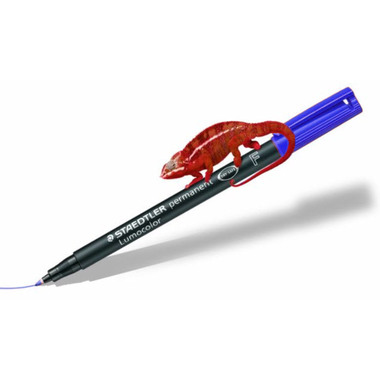 STAEDTLER Lumocolor permanent F 318-3 blu