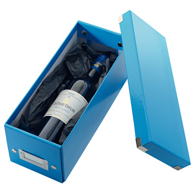 LEITZ Click&Store WOW CD-Ablagebox 60410036 blau 145x135x360mm
