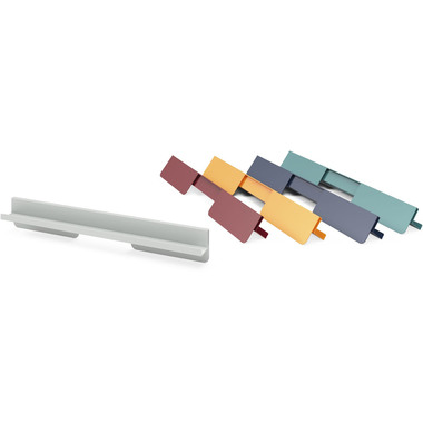 MAGNETOPLAN Ablageleiste Infinity Wall 114603003 rubinrot